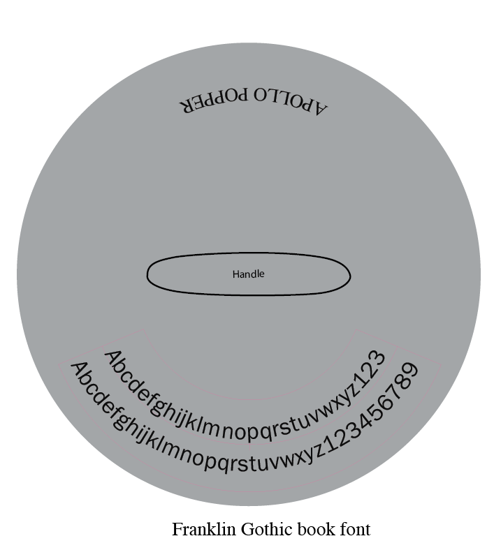 Personalized Apollo Popper - Stainless Steel