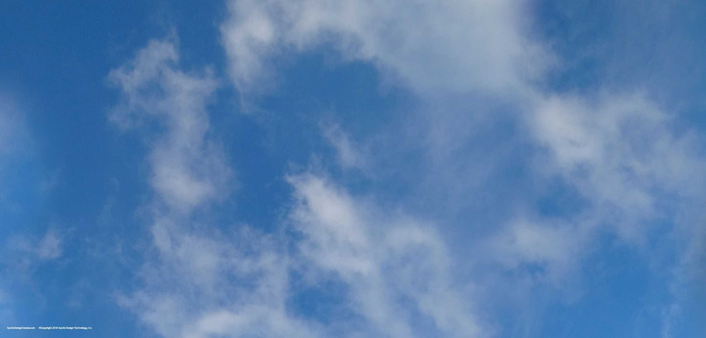 DesignScape - 2'x4' Airy Clouds 2 - Apollo Design Made