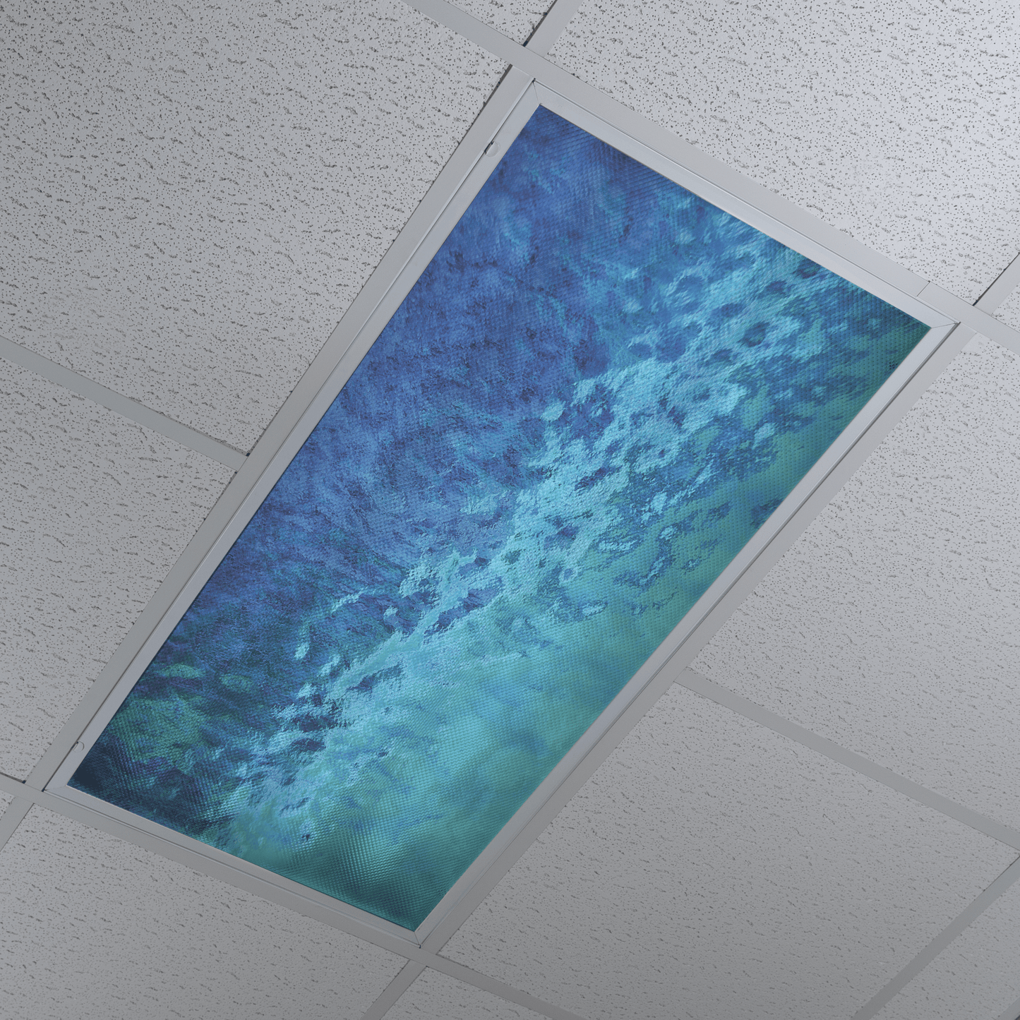 DesignScape - 2'x4' Blue Concrete - Apollo Design Made