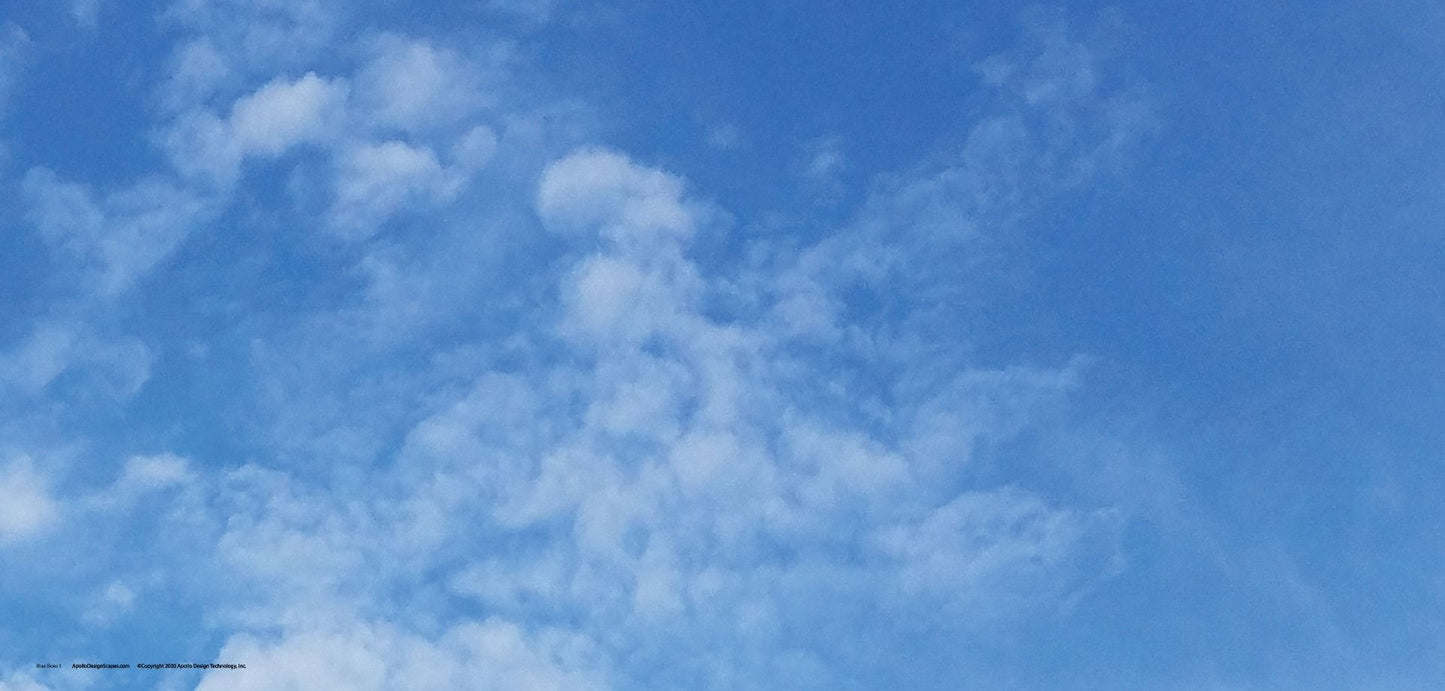 DesignScape - 2'x4' Blue Skies II - Apollo Design Made