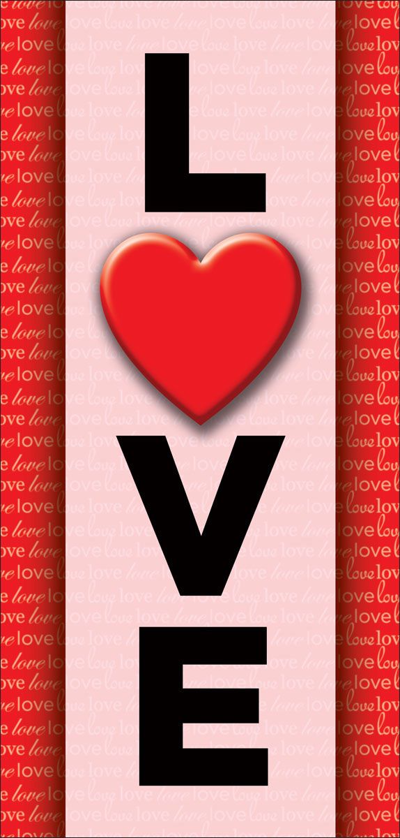 DesignScape - 2'x4' Bold Love - Apollo Design Made