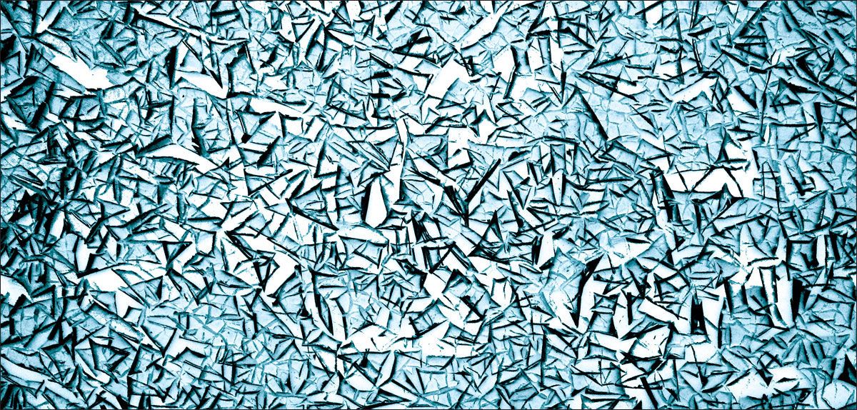 DesignScape - 2'x4' Broken Glass - Apollo Design Made