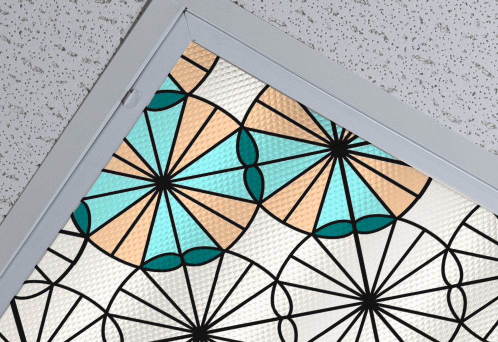 DesignScape - 2'x4' Burst Overlap - Apollo Design Made