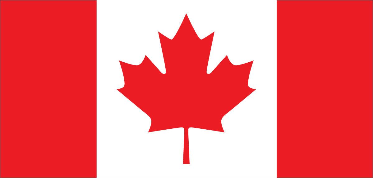 DesignScape - 2'x4' Canadian Flag - Apollo Design Made