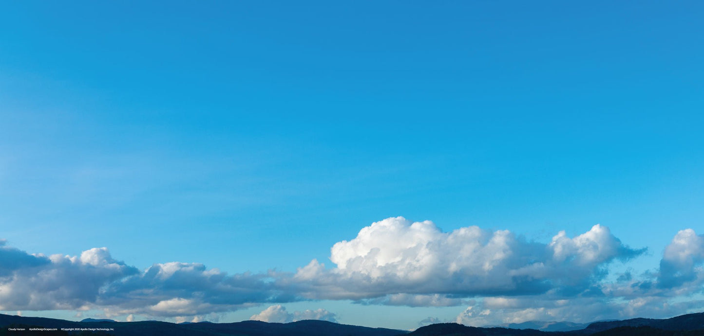 DesignScape - 2'x4' Cloudy Horizon - Apollo Design Made