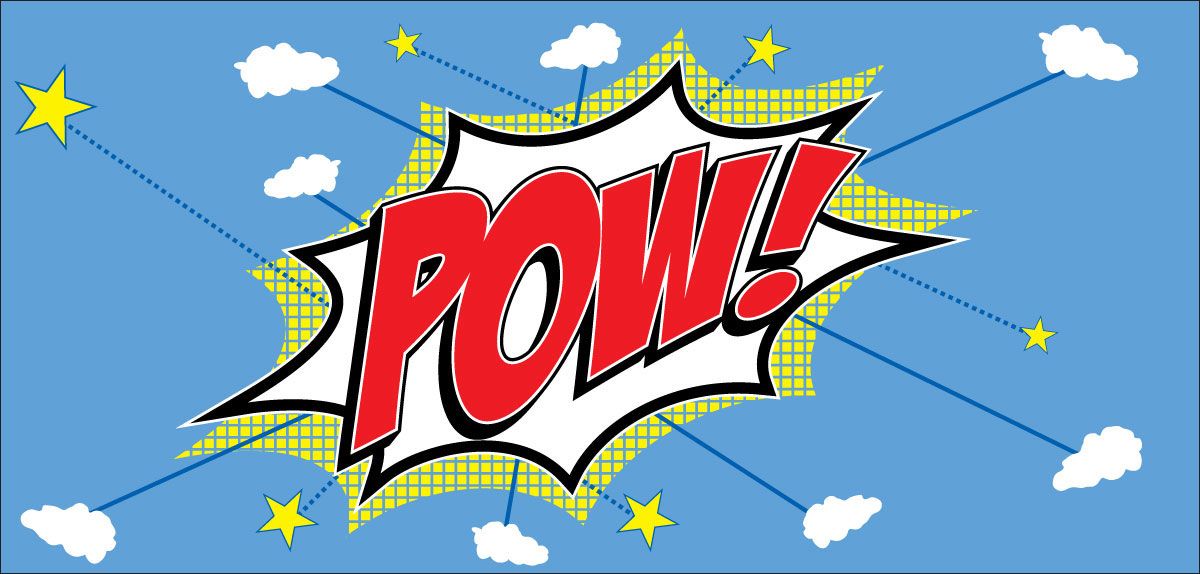 DesignScape - 2'x4' Comic POW - Apollo Design Made