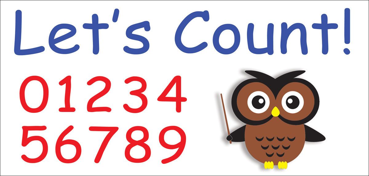 DesignScape - 2'x4' Counting Owl - Apollo Design Made