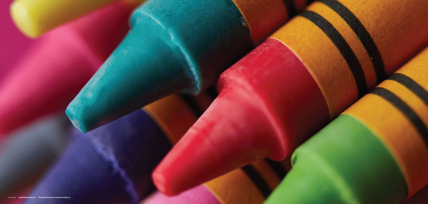 DesignScape - 2'x4' Crayon Tips - Apollo Design Made
