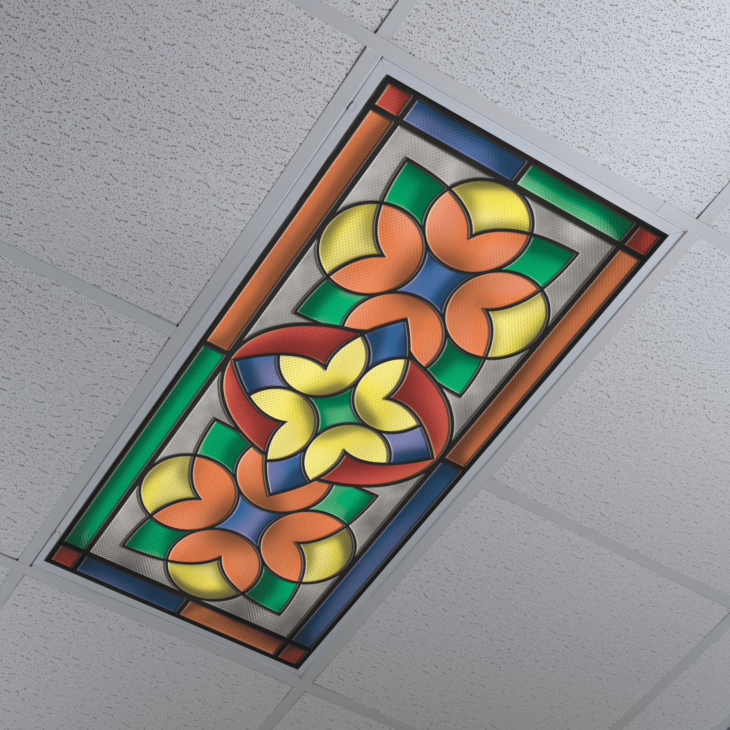 DesignScape - 2'x4' Flower Shapes Primaries - Apollo Design Made