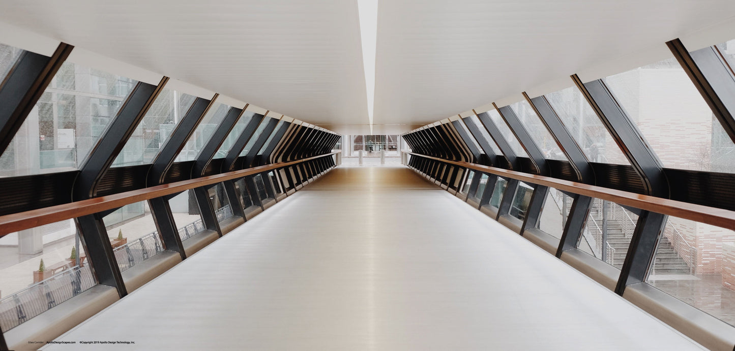 DesignScape - 2'x4' Glass Corridor - Apollo Design Made