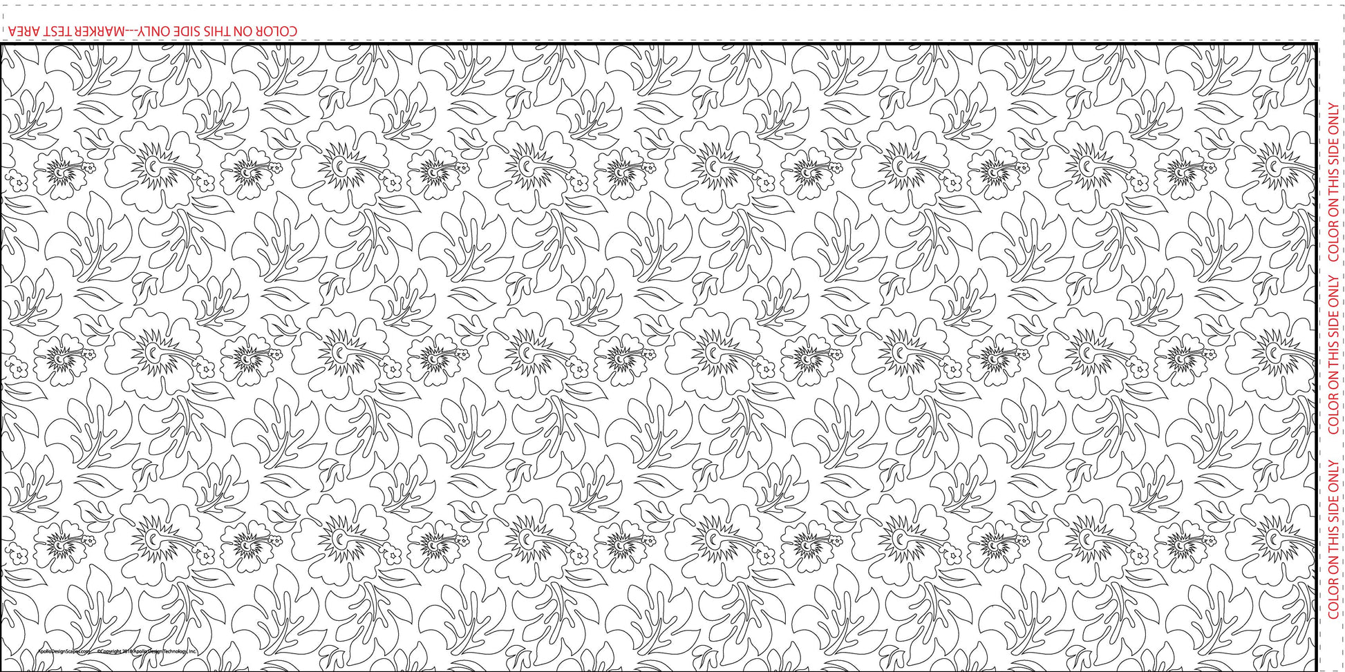 DesignScape - 2'x4' Hawaiian Time - Apollo Design Made