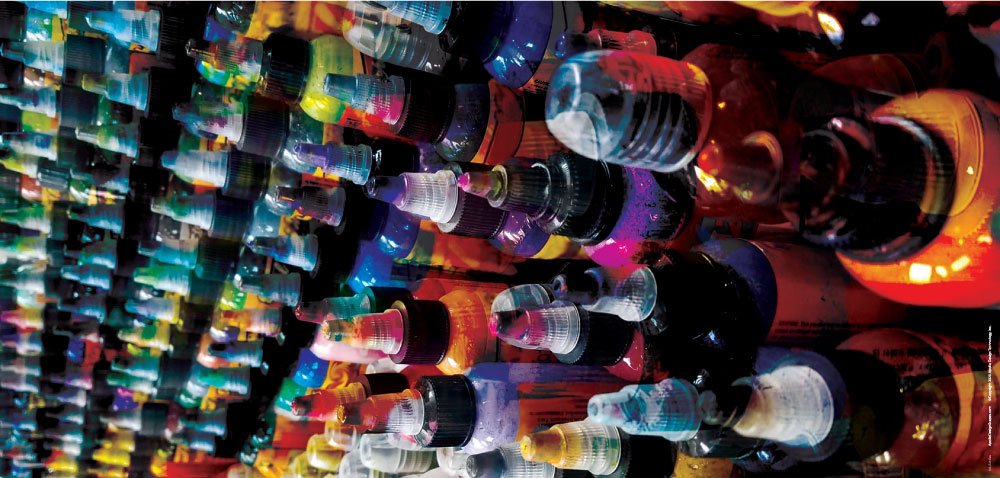 DesignScape - 2'x4' Ink Bottles - Apollo Design Made
