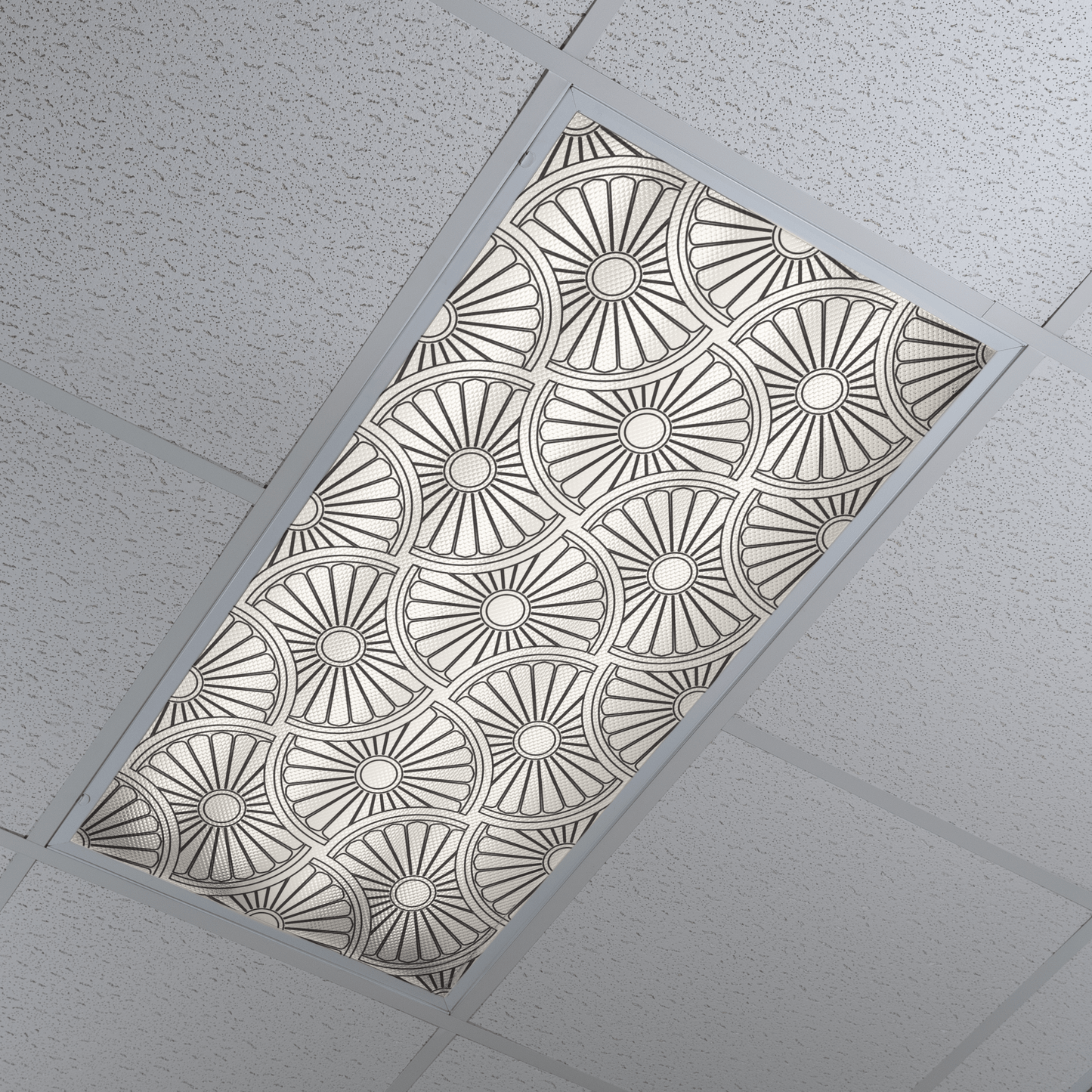 DesignScape - 2'x4' Interlocking Flowers - Apollo Design Made
