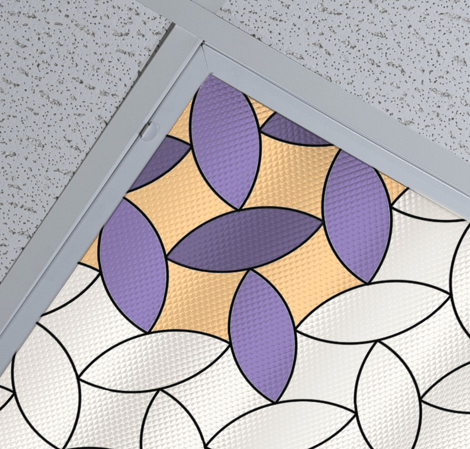 DesignScape - 2'x4' Leaves - Apollo Design Made