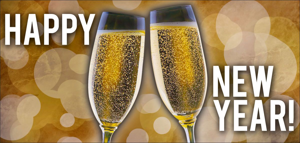 DesignScape - 2'x4' New Year Toast - Apollo Design Made