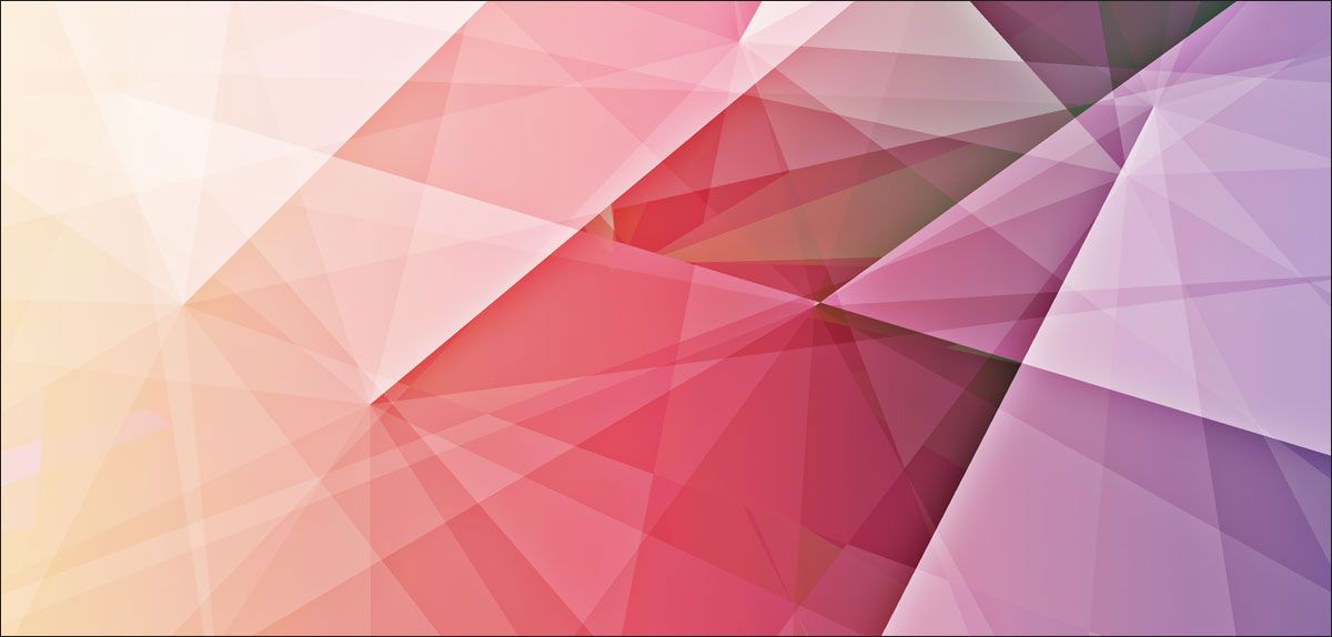 DesignScape - 2'x4' Pastel Triangles - Apollo Design Made