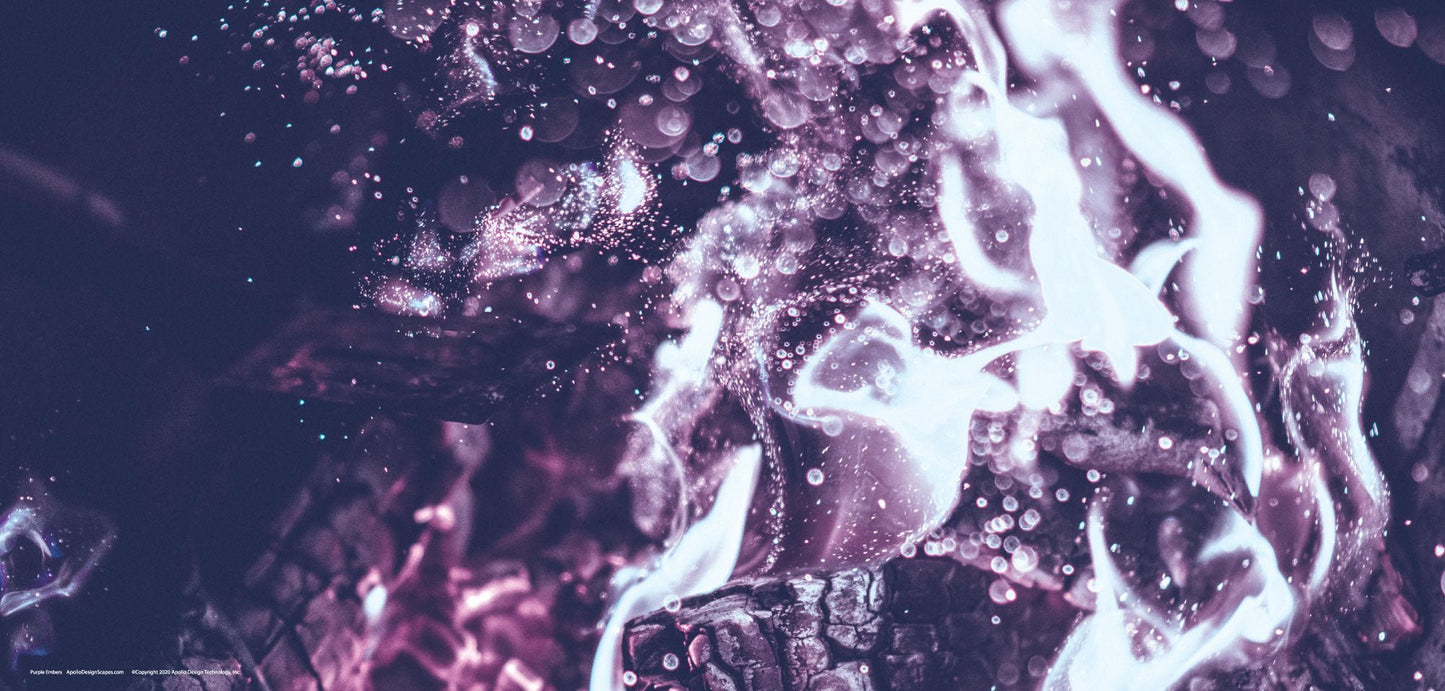 DesignScape - 2'x4' Purple Embers - Apollo Design Made
