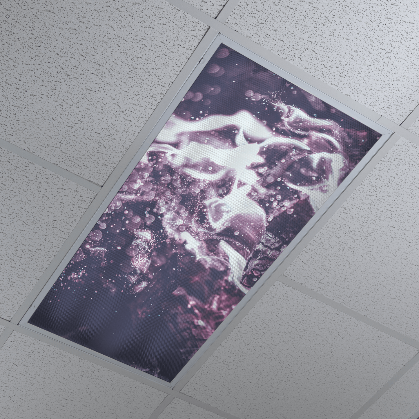 DesignScape - 2'x4' Purple Embers - Apollo Design Made