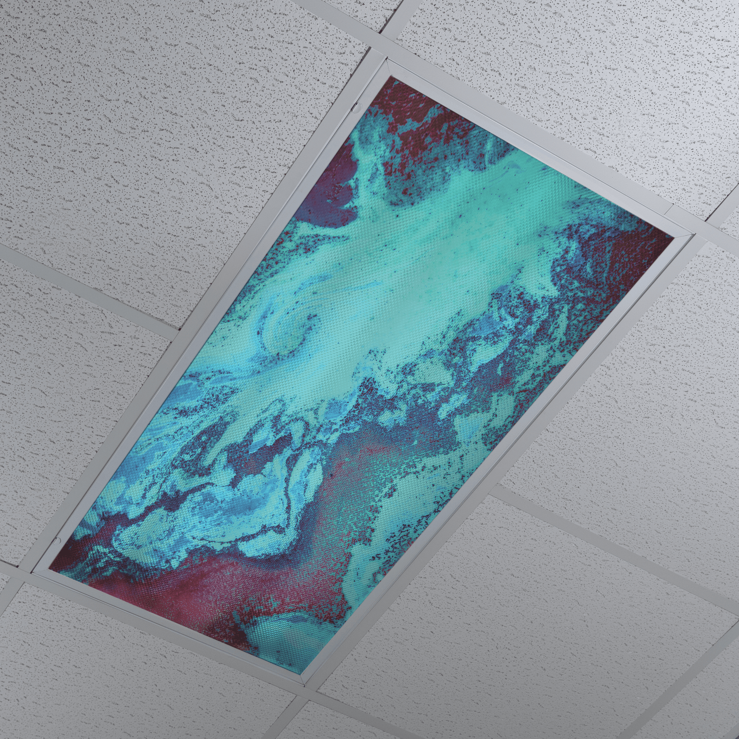 DesignScape - 2'x4' Red Fusion - Apollo Design Made