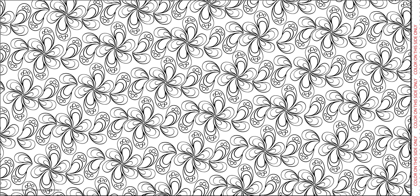 DesignScape - 2'x4' Simple Flowers - Apollo Design Made