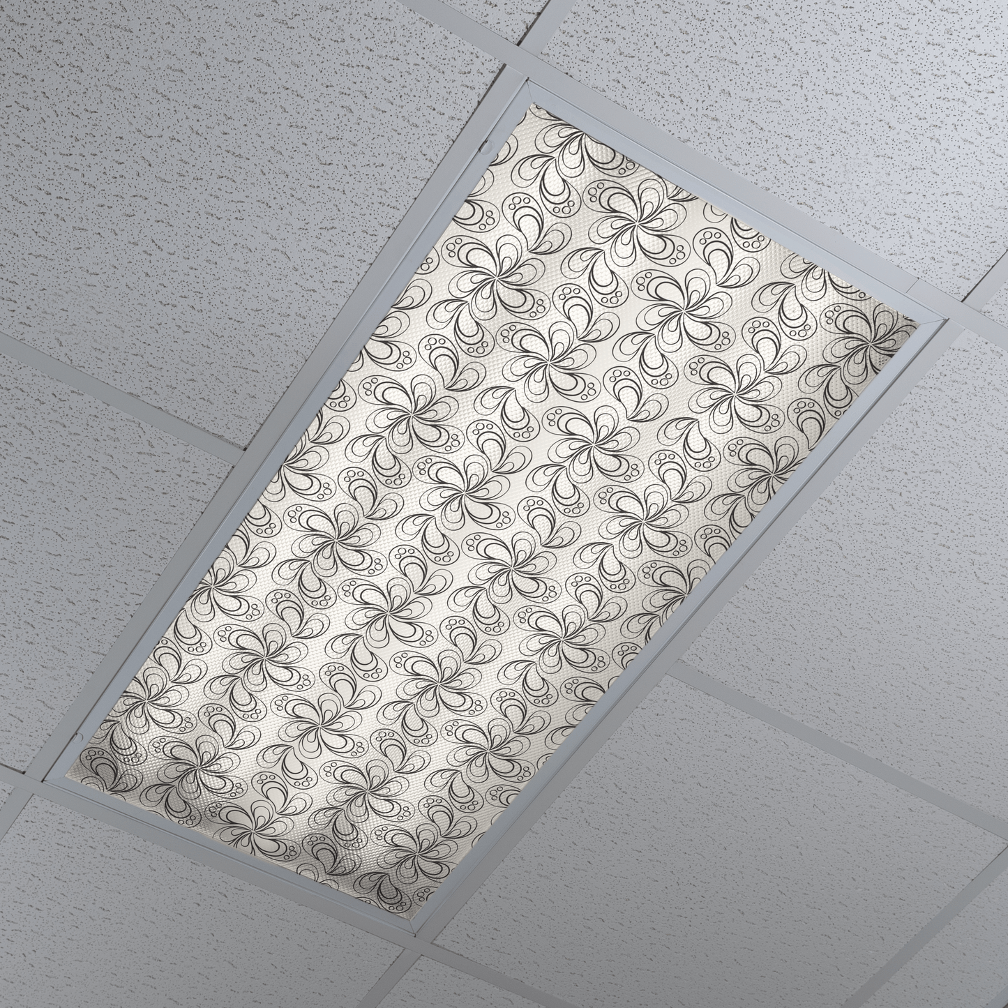 DesignScape - 2'x4' Simple Flowers - Apollo Design Made
