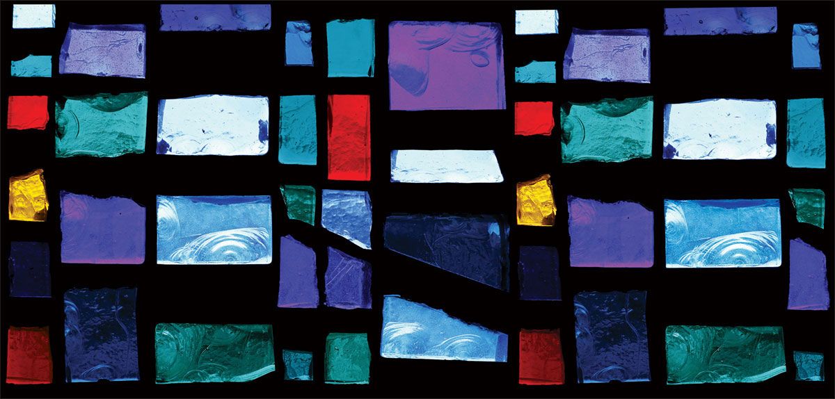 DesignScape - 2'x4' Stained Glass Squares - Apollo Design Made