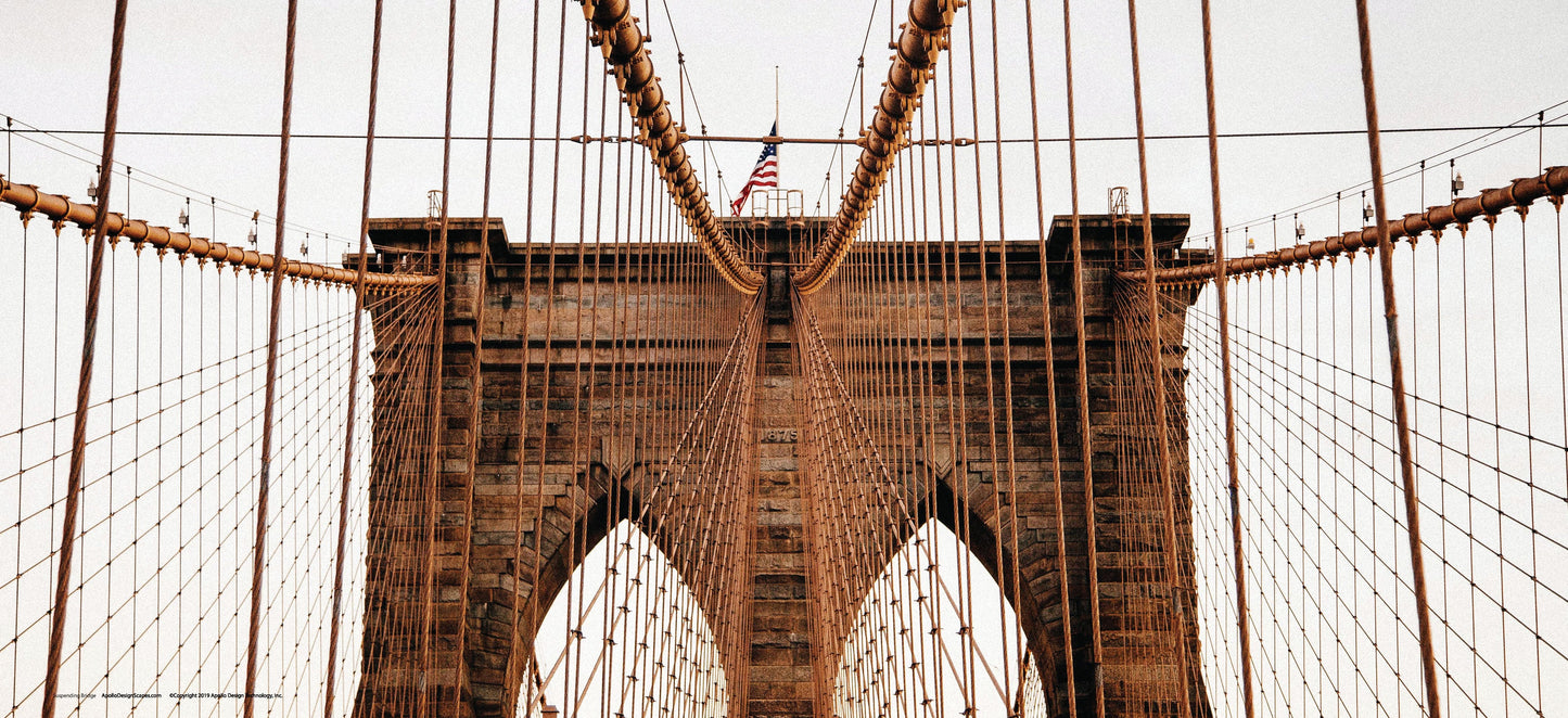 DesignScape - 2'x4' Suspending Bridge - Apollo Design Made