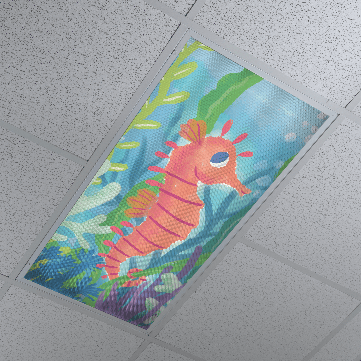 DesignScape - 2'x4' T. Shipman Seahorse - Apollo Design Made