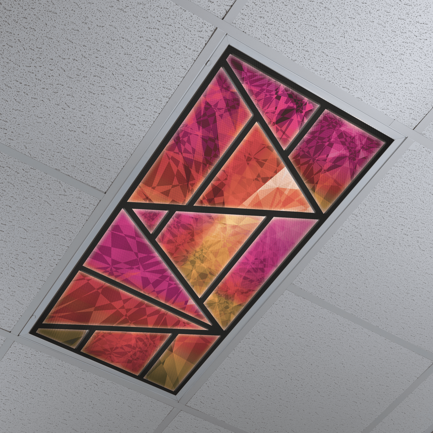 DesignScape - 2'x4' Triangles Bright - Apollo Design Made