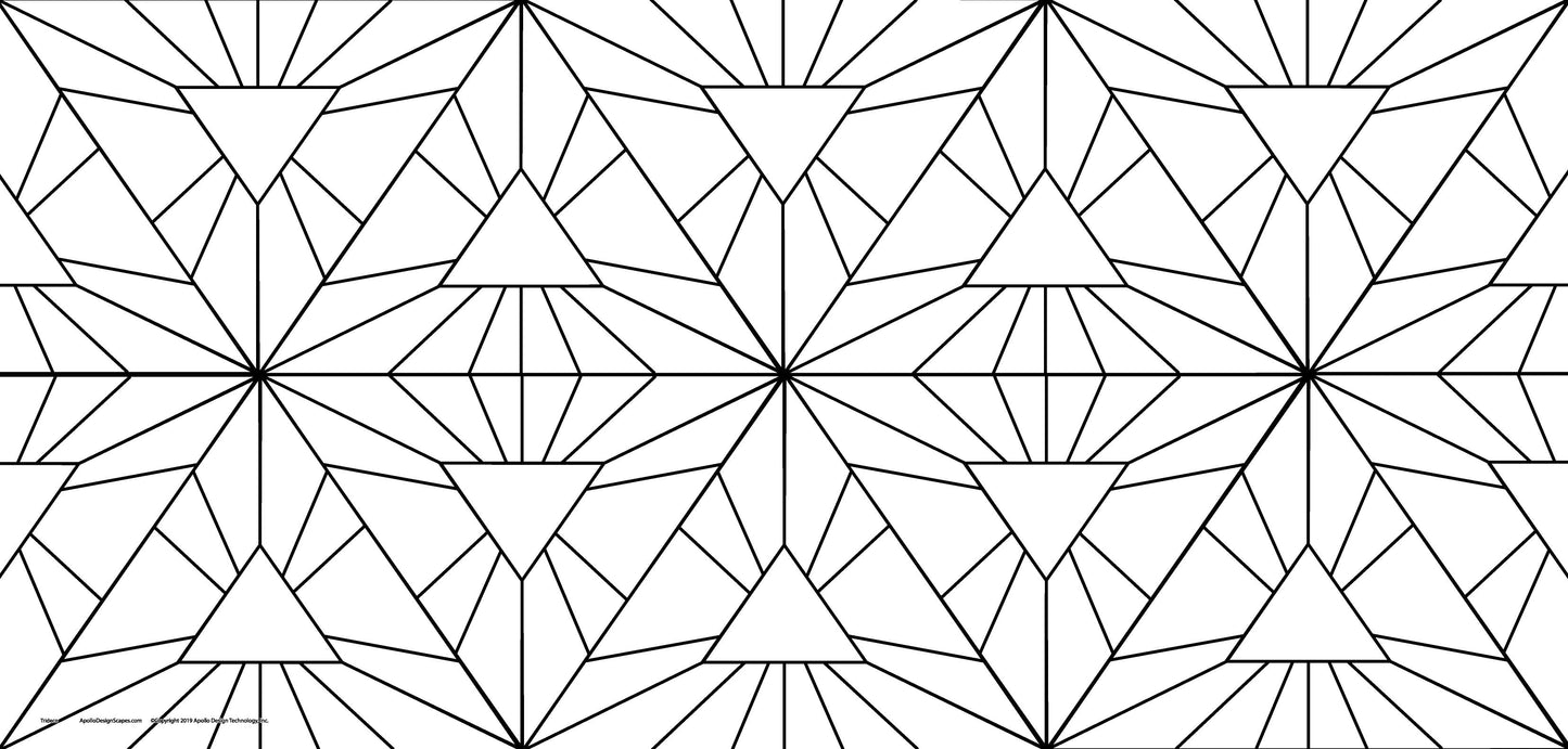 DesignScape - 2'x4' Trideco - Apollo Design Made