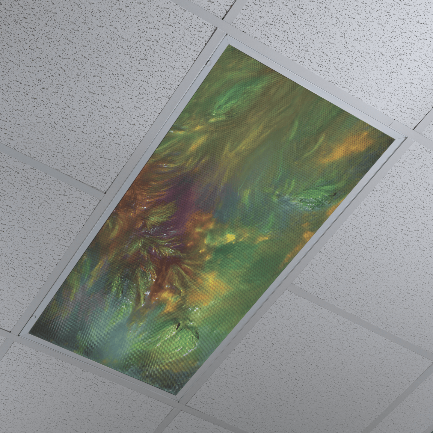DesignScape - 2'x4' Underwater Peacock - Apollo Design Made