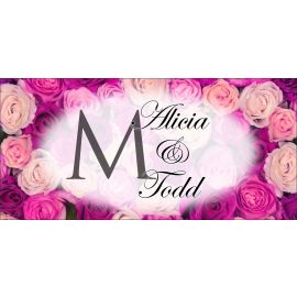 DesignScape - 2'x4' Wedding Roses - Apollo Design Made