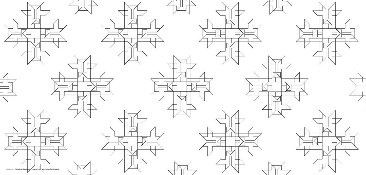 DesignScape - 2'x4' Western Patch - Apollo Design Made