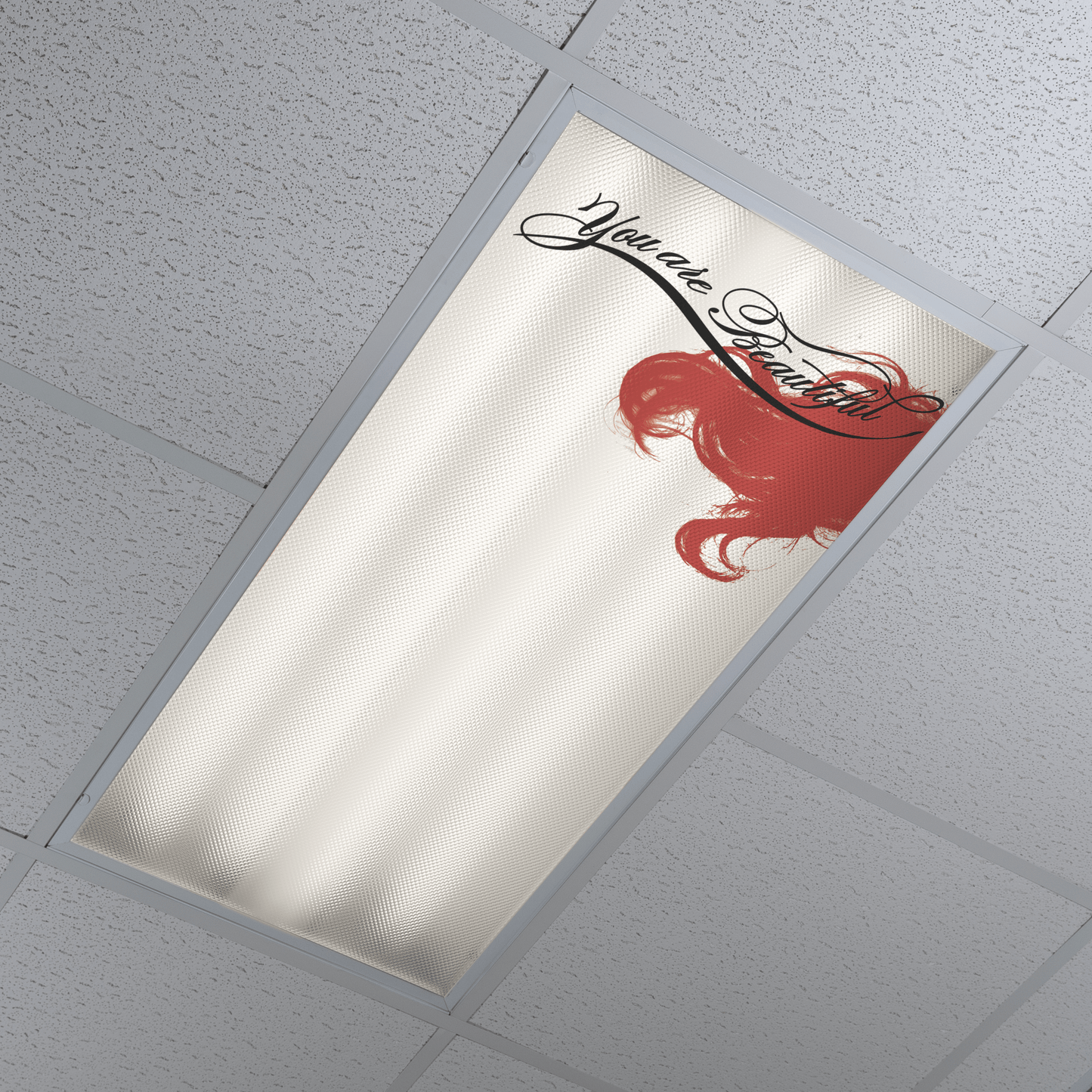DesignScape - 2'x4' You Are Beautiful - Apollo Design Made