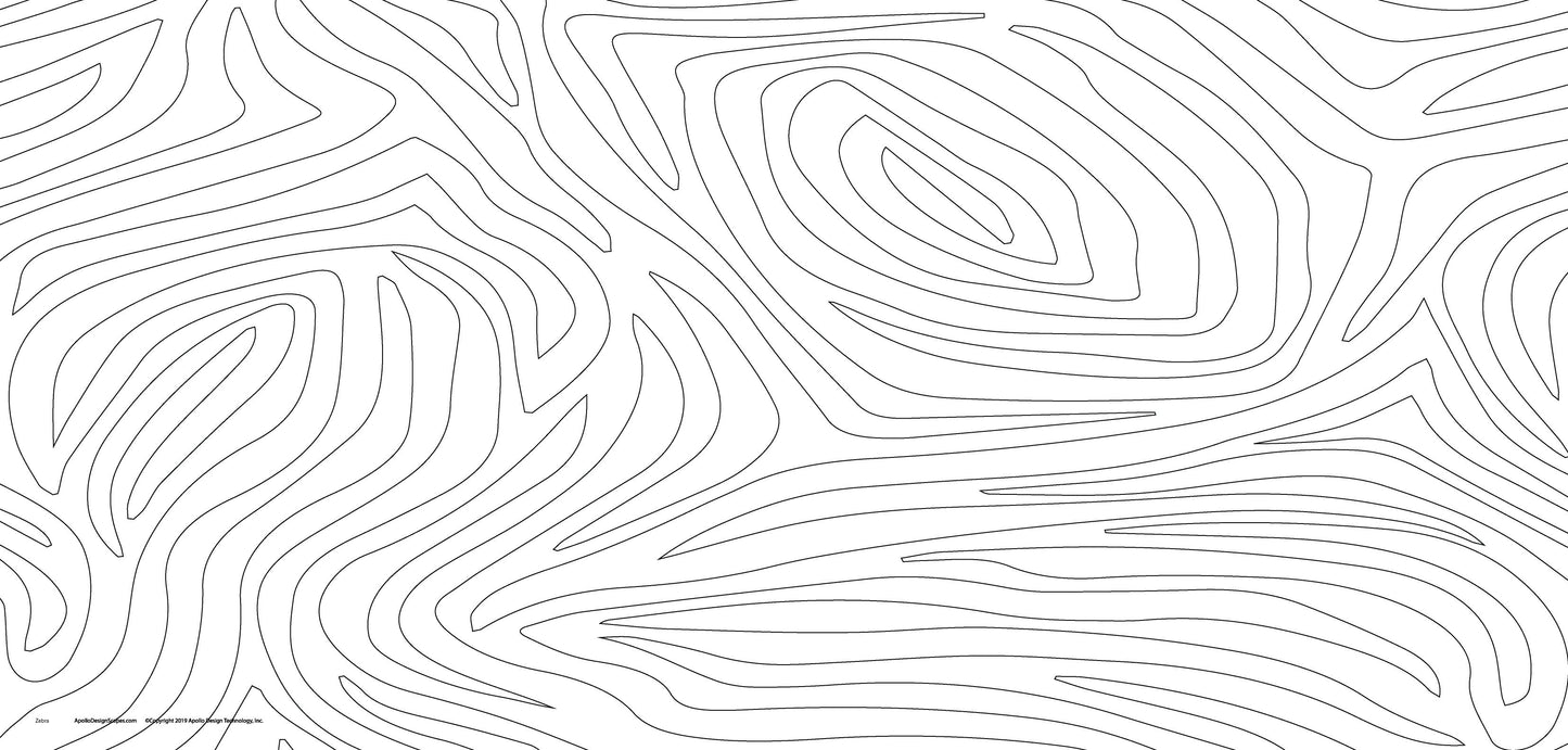 DesignScape - 2'x4' Zebra - Apollo Design Made