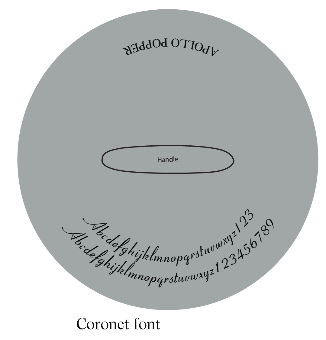 Personalized Apollo Popper - Stainless Steel
