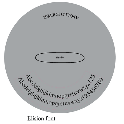 Personalized Apollo Popper - Stainless Steel