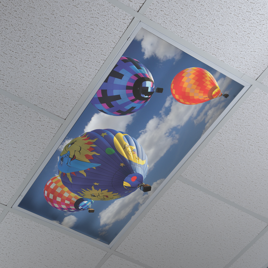 DesignScape - 2'x4' Hot Air Balloon Group