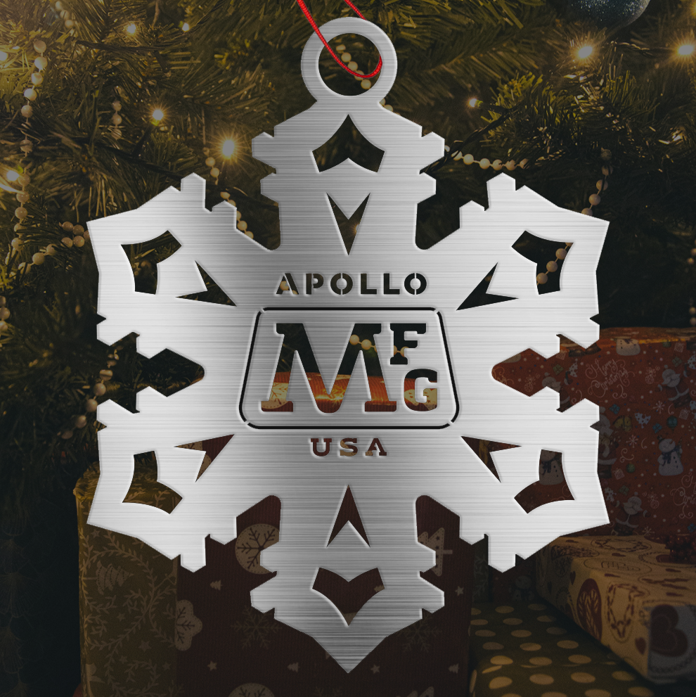 Apollo MFG Shop | Ornament - Celebration Snowflake – Apollo Design Made