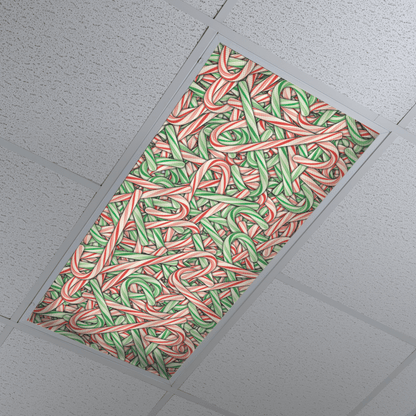 DesignScape - 2'x4' Candy Cane Explosion - Apollo Design Made