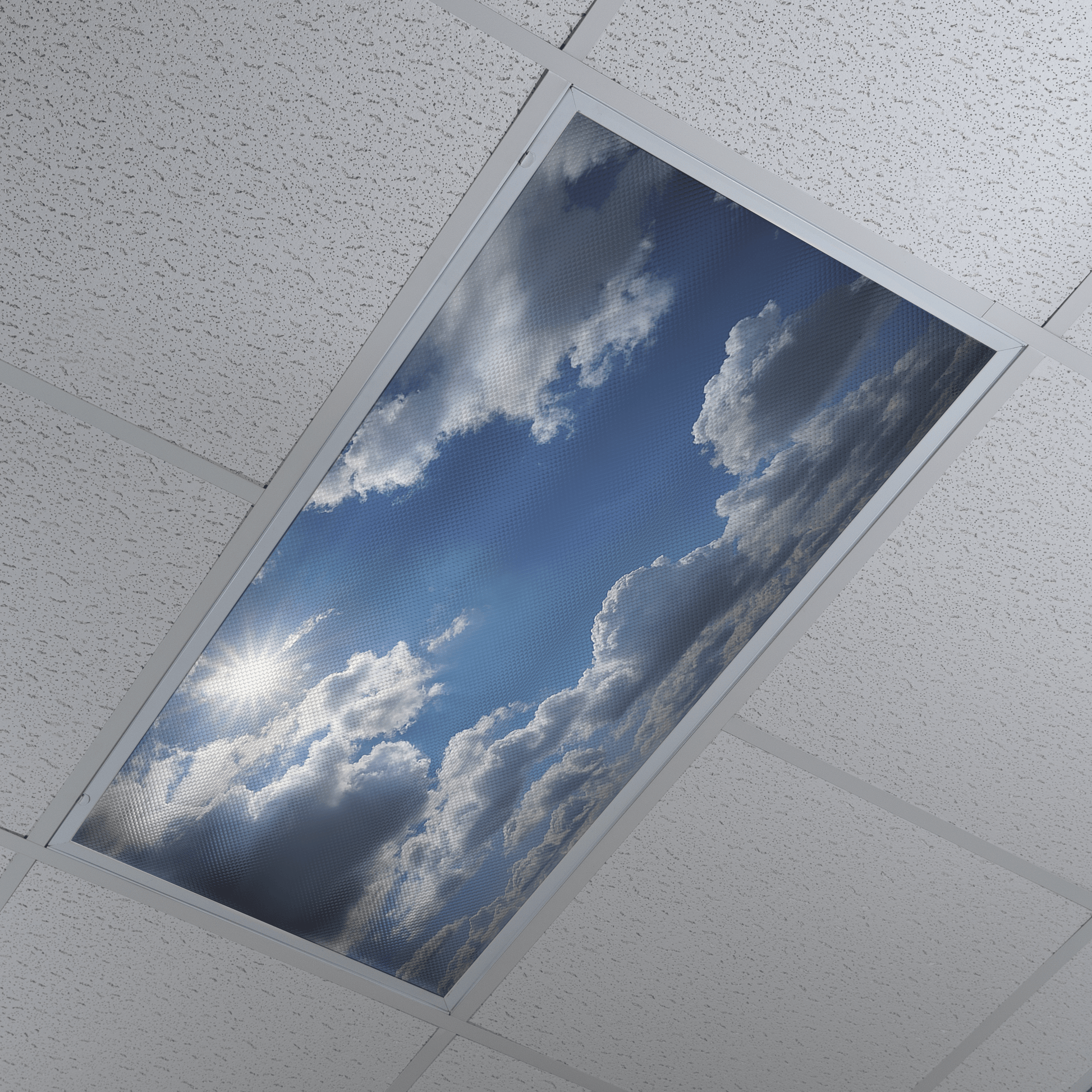 DesignScape - 2'x4' Clouds 4 with Sun - Apollo Design Made