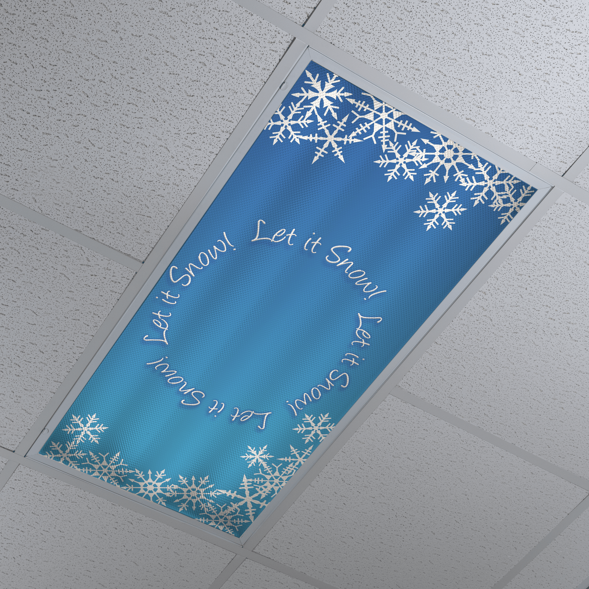 DesignScape - 2'x4' Let It Snow - Apollo Design Made