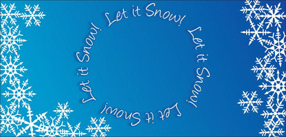 DesignScape - 2'x4' Let It Snow - Apollo Design Made