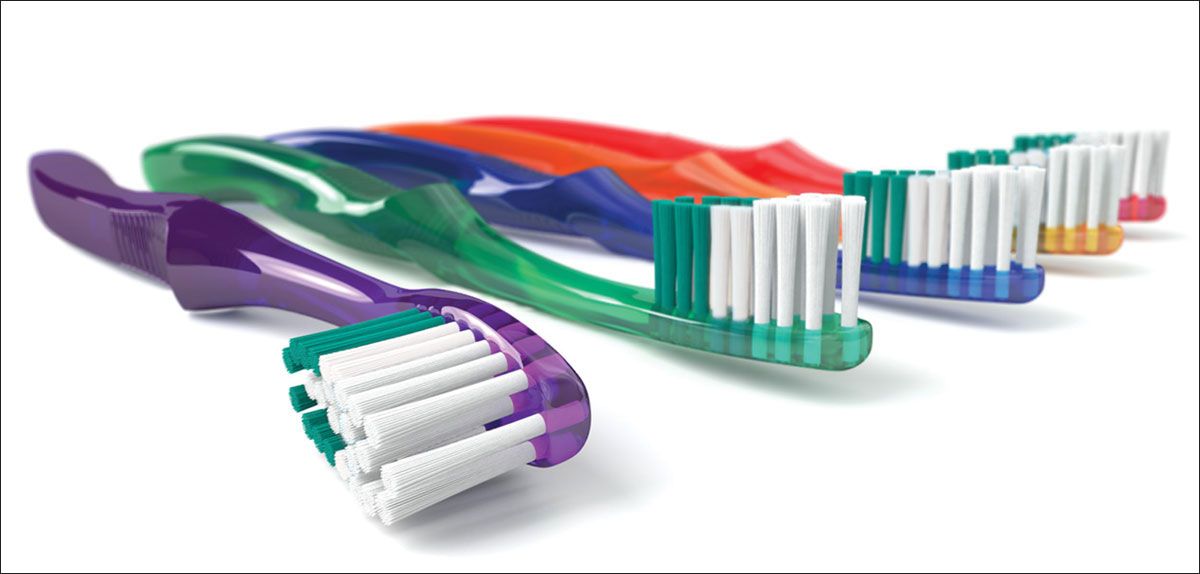DesignScape - 2'x4' Multi-Color Toothbrushes - Apollo Design Made