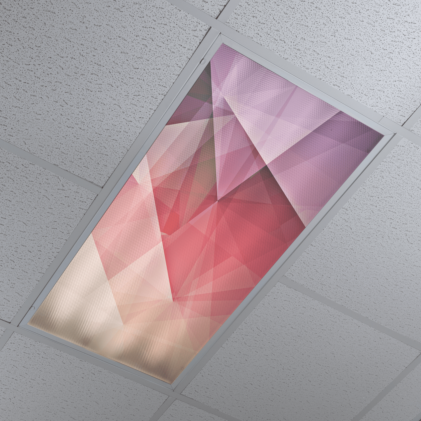 DesignScape - 2'x4' Pastel Triangles - Apollo Design Made