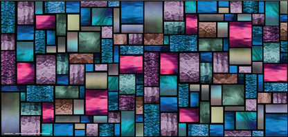 DesignScape - 2'x4' Scattered Stained Glass - Apollo Design Made