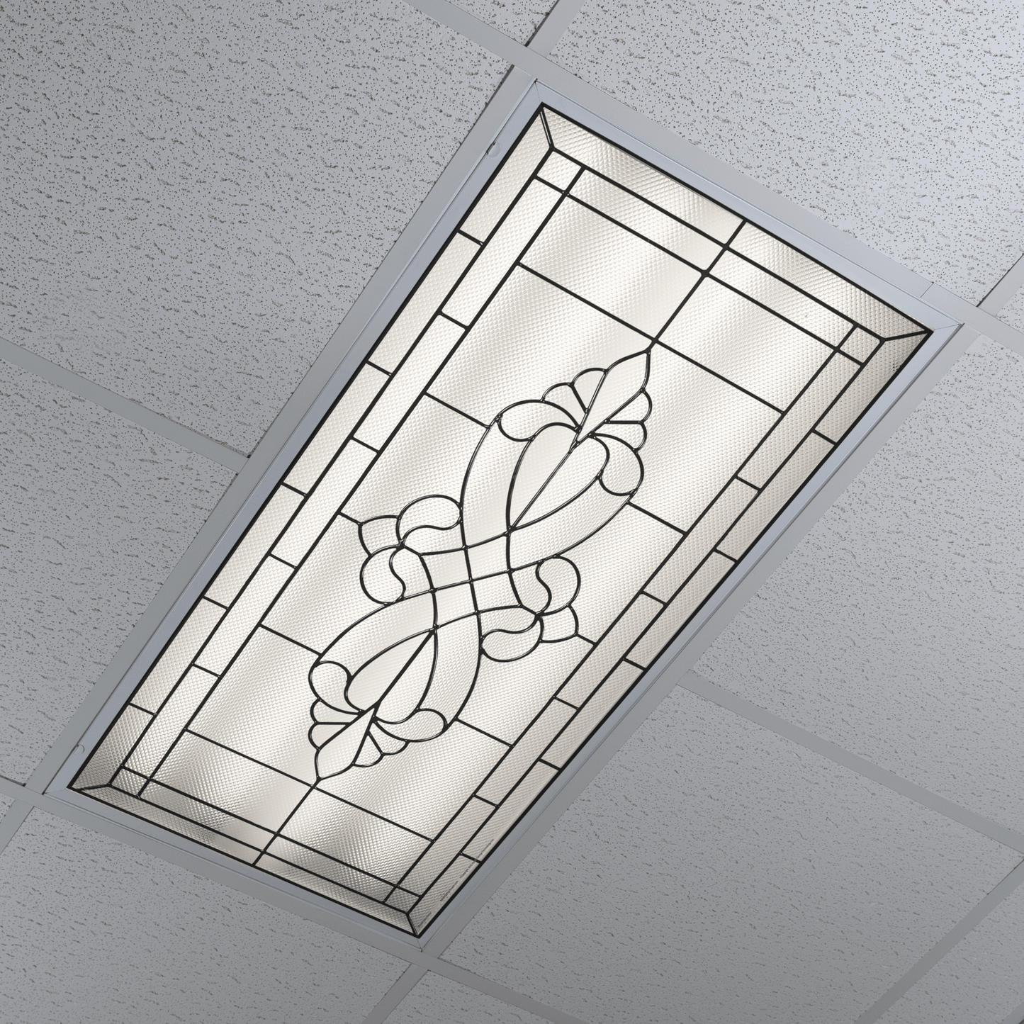 DesignScape - 2'x4' Stain Glass Frame - Apollo Design Made