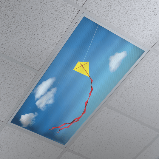 DesignScape - 2'x4' Yellow Kite - Apollo Design Made